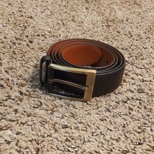 MENS Black Leather Belt